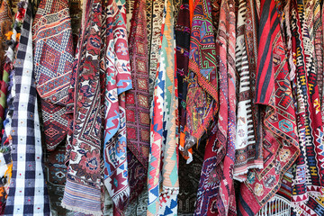 Turkish Traditional Carpets in Goreme, Nevsehir, Turkey