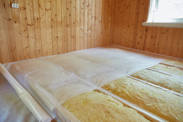 Floor heating insulation