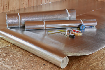 Floor heating installation