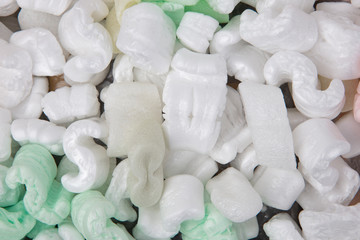 Styrofoam pellets