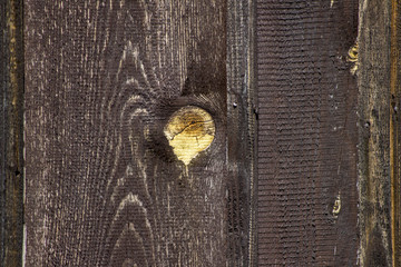 close up of wall made of old wooden planks - 267684426