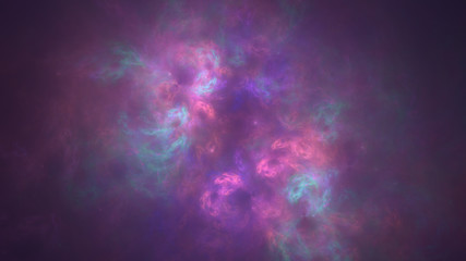 Soft colored space abstract background - obrazy, fototapety, plakaty