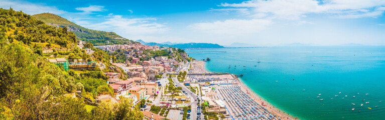 Fototapeta na wymiar Town of Vietri sul Mare, province of Salerno, Campania, Italy