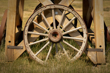Fototapeta na wymiar Vintage wheel