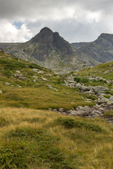 Fototapeta premium Summer Landscape of Rila Mountan near The Seven Rila Lakes, Bulgaria