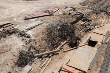 Construction site in Austin