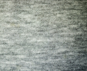 gray knitted fabric textile texture. background, close-up