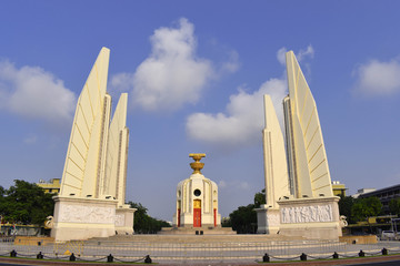 Democracy Monument  Ratchadamnoen Avenue Bangkok