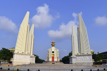 Democracy Monument  Ratchadamnoen Avenue Bangkok