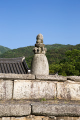 Geumsansa Temple in Kimje-si, South korea.