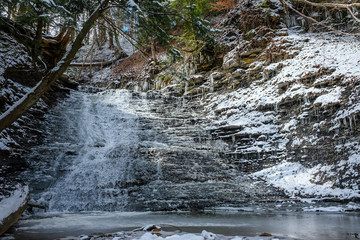 Cucumber Falls Winter