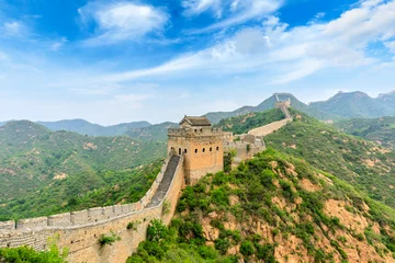Fototapeten Die Chinesische Mauer bei Jinshanling © ABCDstock