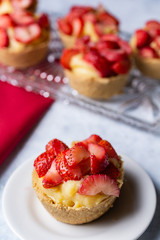 Sweet berry cake