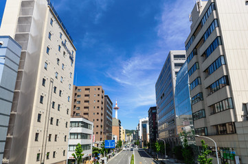Fototapeta premium 京都駅周辺の風景