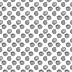 Abstract hand drawn pattern, monochrome, black and white. Creative vector illustration.Sketch for wrapping paper, textile, background fill, fabric. .