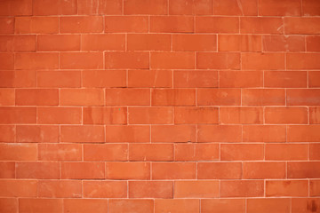 Orange brick wall