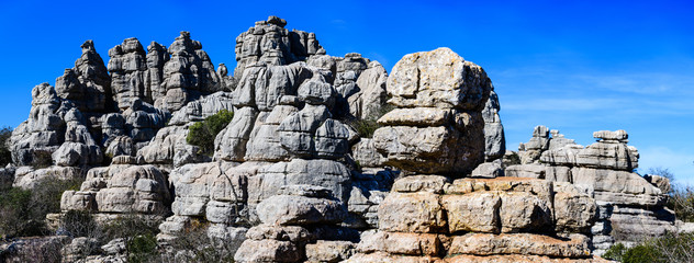 El Torcal de Antequera is a nature reserve located to the south of the city of Antequera, in the province of Andalusia. Spain
