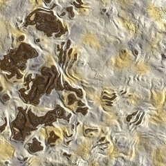 3D Rendered Abstract Texture - 3D Illustration