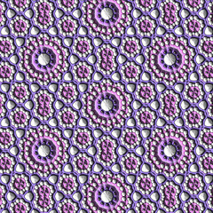 3D Rendered Abstract Texture - 3D Illustration