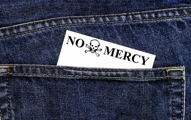 No mercy