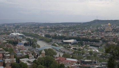 Fototapeta na wymiar view of Tbilisi