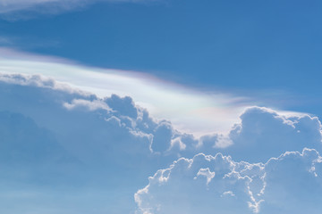 Blue sky clouds ,The vast blue sky and clouds sky,Cloudscape. Blue sky and white cloud.