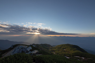 山 風景 緑 自然