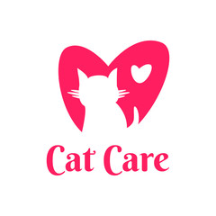 Cat care, pink cat, cat lover
