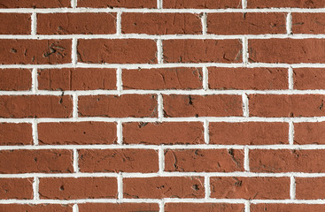 Clean red brickwall background