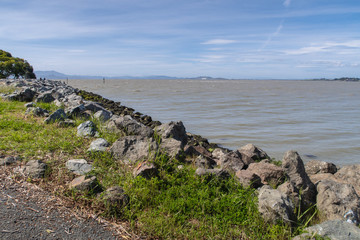Fototapeta na wymiar coast of the bay