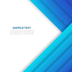 Abstract Blue business background template