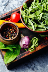 Noodles - pasta from dough