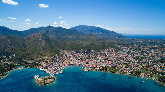 Aerial view of Datca - Muğla Turkey