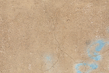 Chipped wall