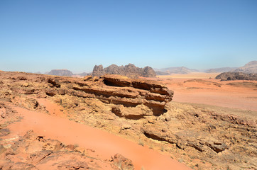 Fototapeta na wymiar Jordan, Wadi Rum
