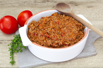 sauce bolognaise