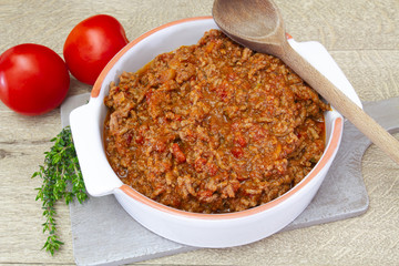 sauce bolognaise