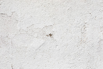 Crack in a white wall