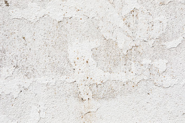 Crack in a white wall