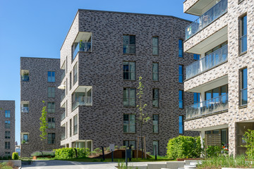 modern building for living