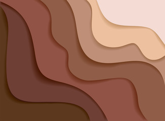 Abstract topography concept design or flowing liquid illustration for website template.