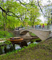 bridge in the park
