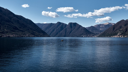 lake in the mountains
