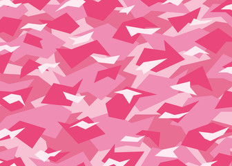 Pink modern camouflage pattern. vector background illustration for fashion, surface design for web, home decor, fashion, surface, graphic design