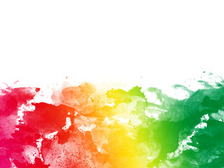 Colorful Abstract Artistic Watercolor Paint Background