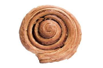 Cinnamon bun isolated