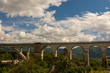 Isernia, Molise, Ponte ferroviario di S. Spirito