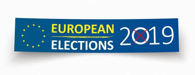 Paper Banner European Elections 2019