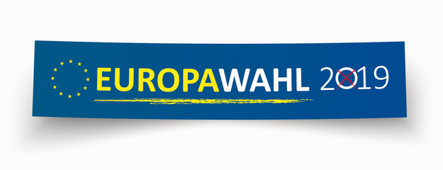 Banner Europawahl 2019