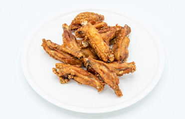 Fried Chicken Wings with Black Pepper.